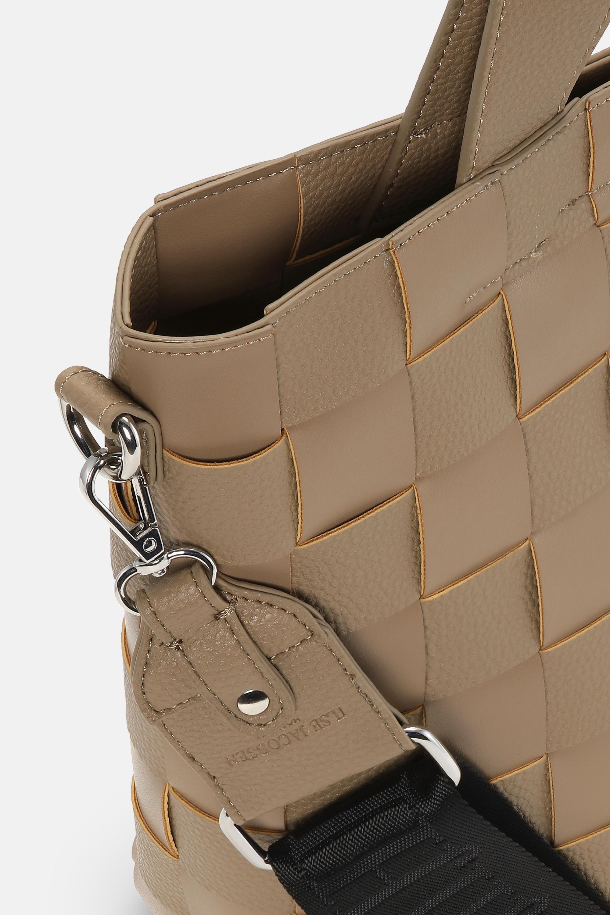 Crossbody Shopper Taske - Greige